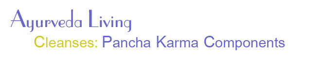 Pancha Karma Components